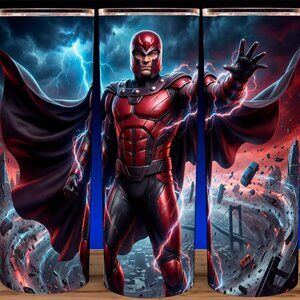 Magneto Master of Metal X-Men Super Villain Cup Mug Tumbler 20oz